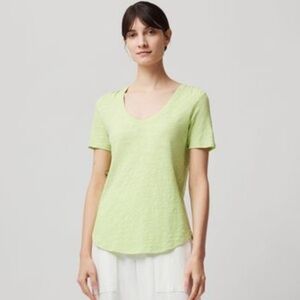ATM V-Neck Slub Cotton T-Shirt - XS